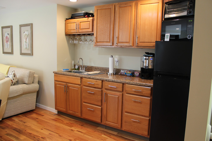 Our customer can cook anything in their accessory dwelling unit kitchen