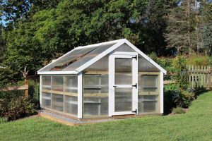 A-Frame greenhouse.