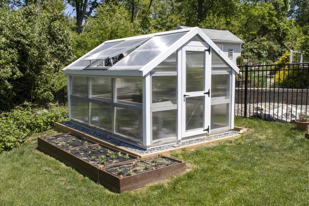 a-frame garden shed