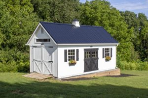 New England Barn style shed.