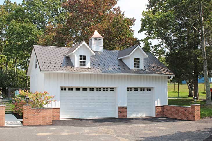 Two story garage