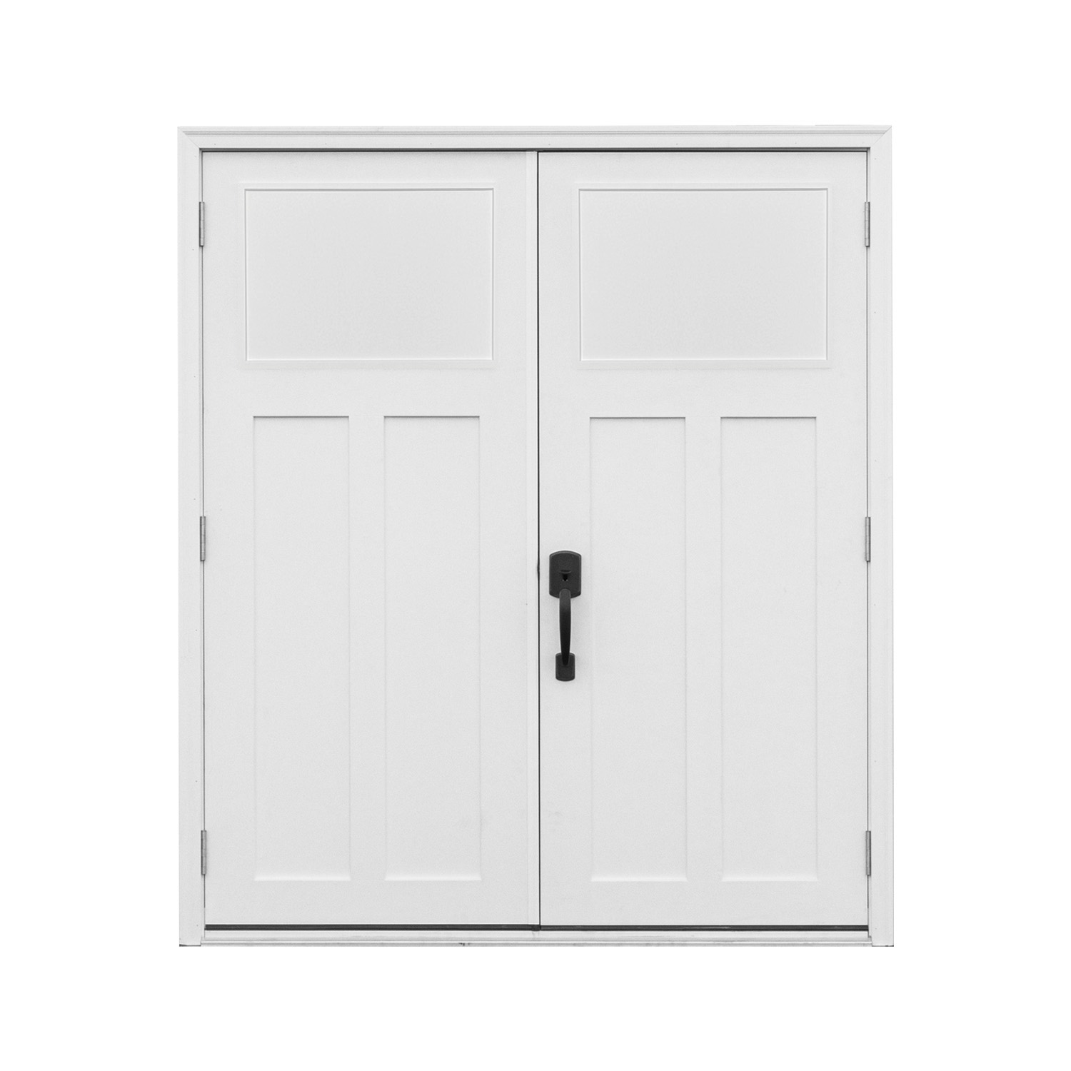 Craftsman Double Door without Glass