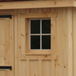 4 Pane Wooden Window