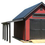 Eave Overhang with Posts
