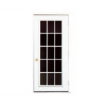 Fiberglass 15 lite Single Door
