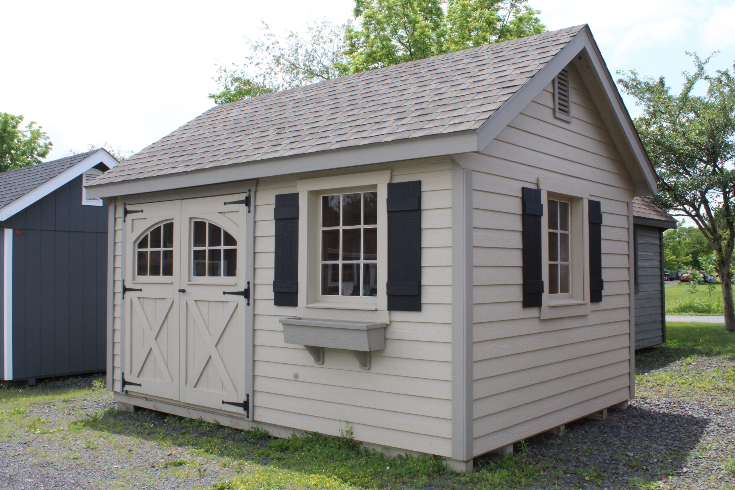 10×14 Garden Shed with Lap Siding