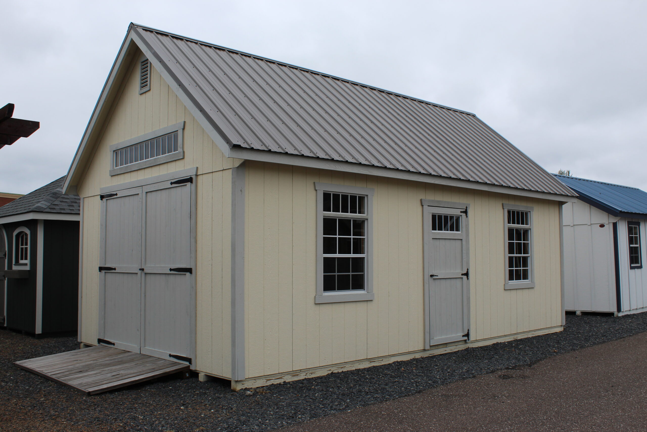 14×24 New England Barn with SmartTec Siding