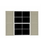 Louvered Vinyl Shutter