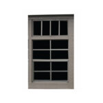 Transom Window above Slider Window
