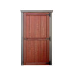 Wood Garden Shed Single Door