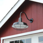 exterior overhead pan light