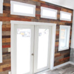 pallet accent wall