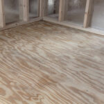 plywood floor