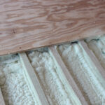 spray foam insulated floor