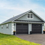 stucco web truss two car garage aspect ratio 304 264