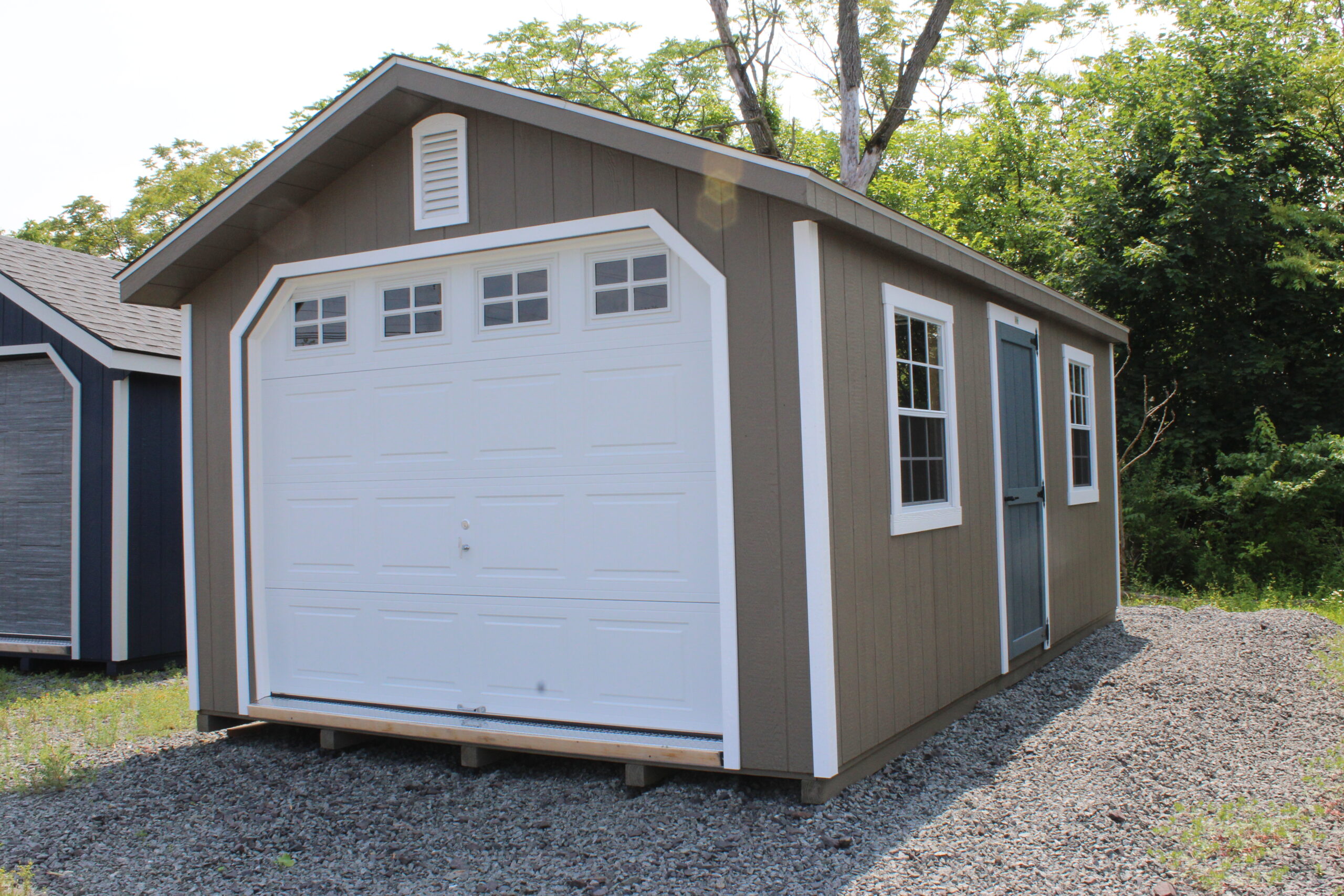 12×20 A-frame Garage with SmartTec Siding