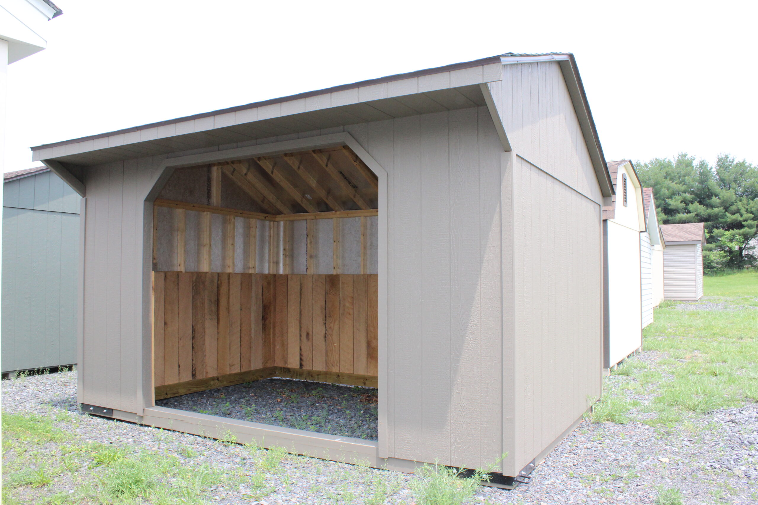 10×14 Run In Shed with SmartTec Siding