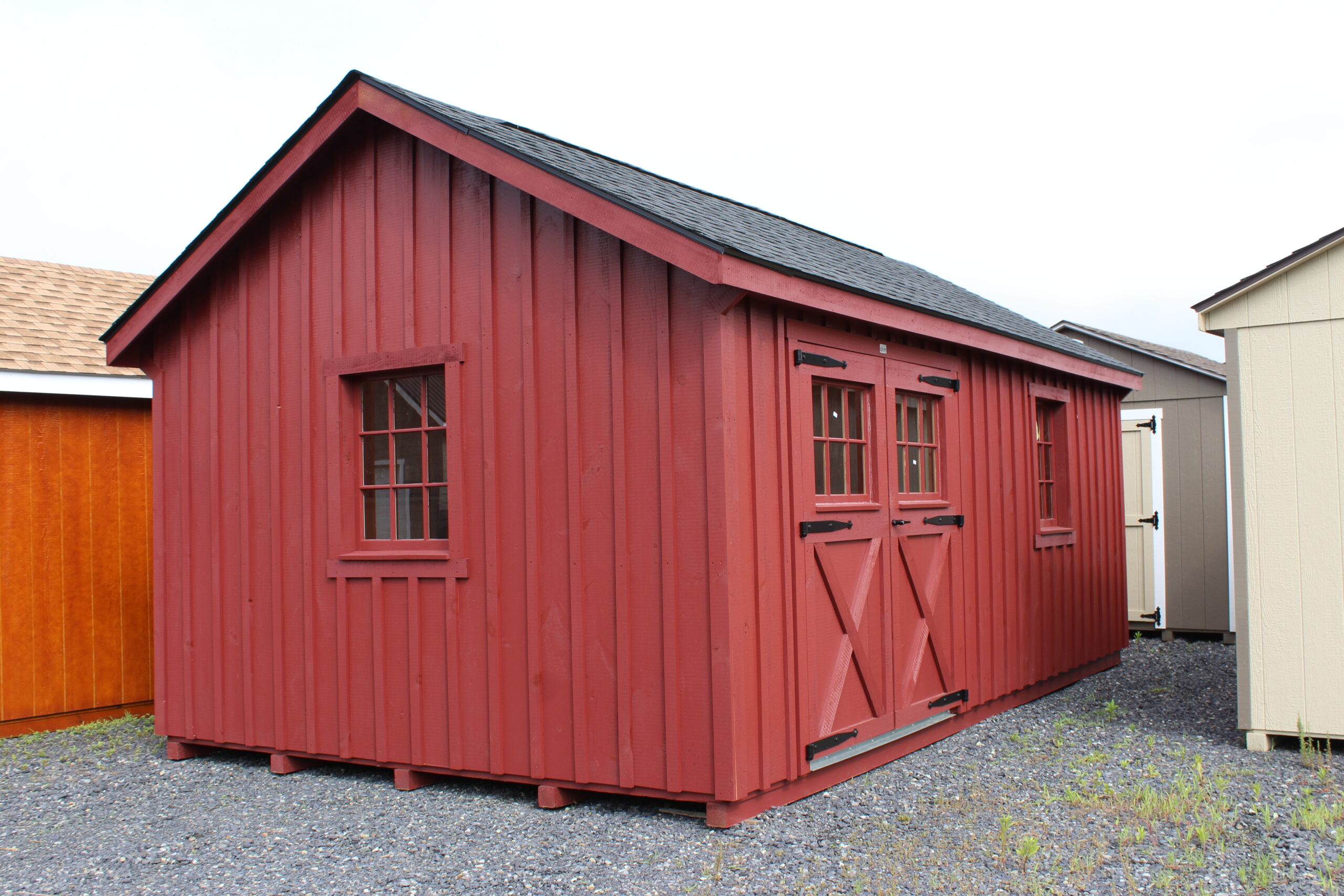 12×20 Garden Shed with Pine Board & Batten Siding