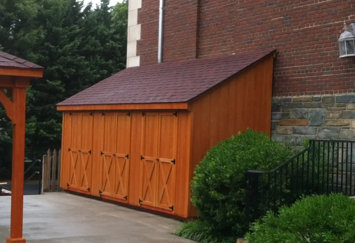 lean to sheds 4