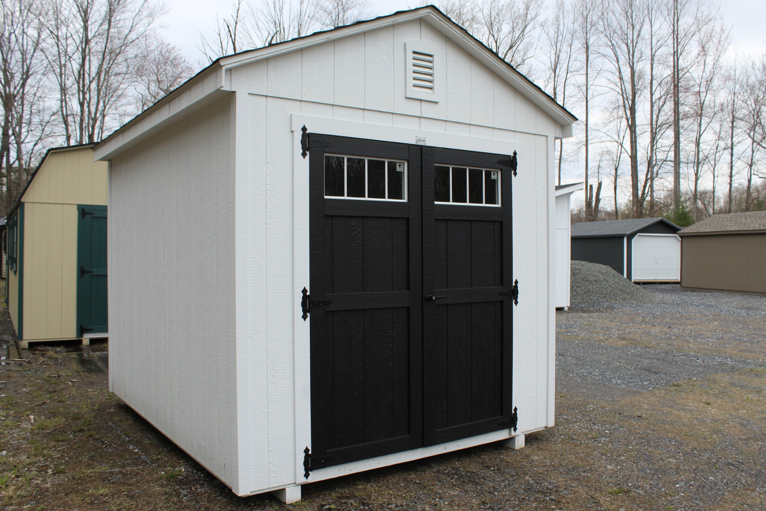 8×10 A-frame with SmartTec Siding