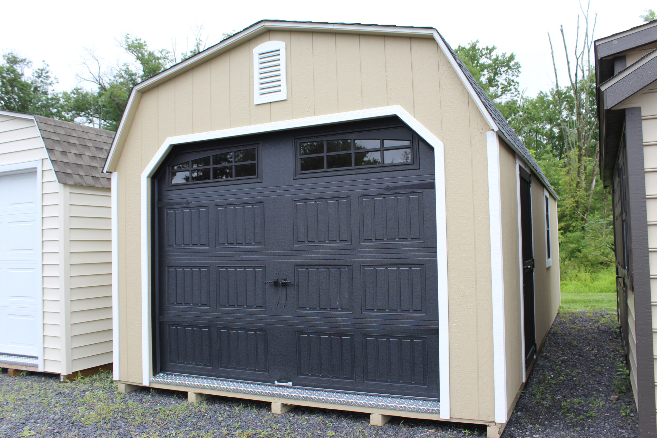 12×24 High Barn Garage with SmartTec Siding