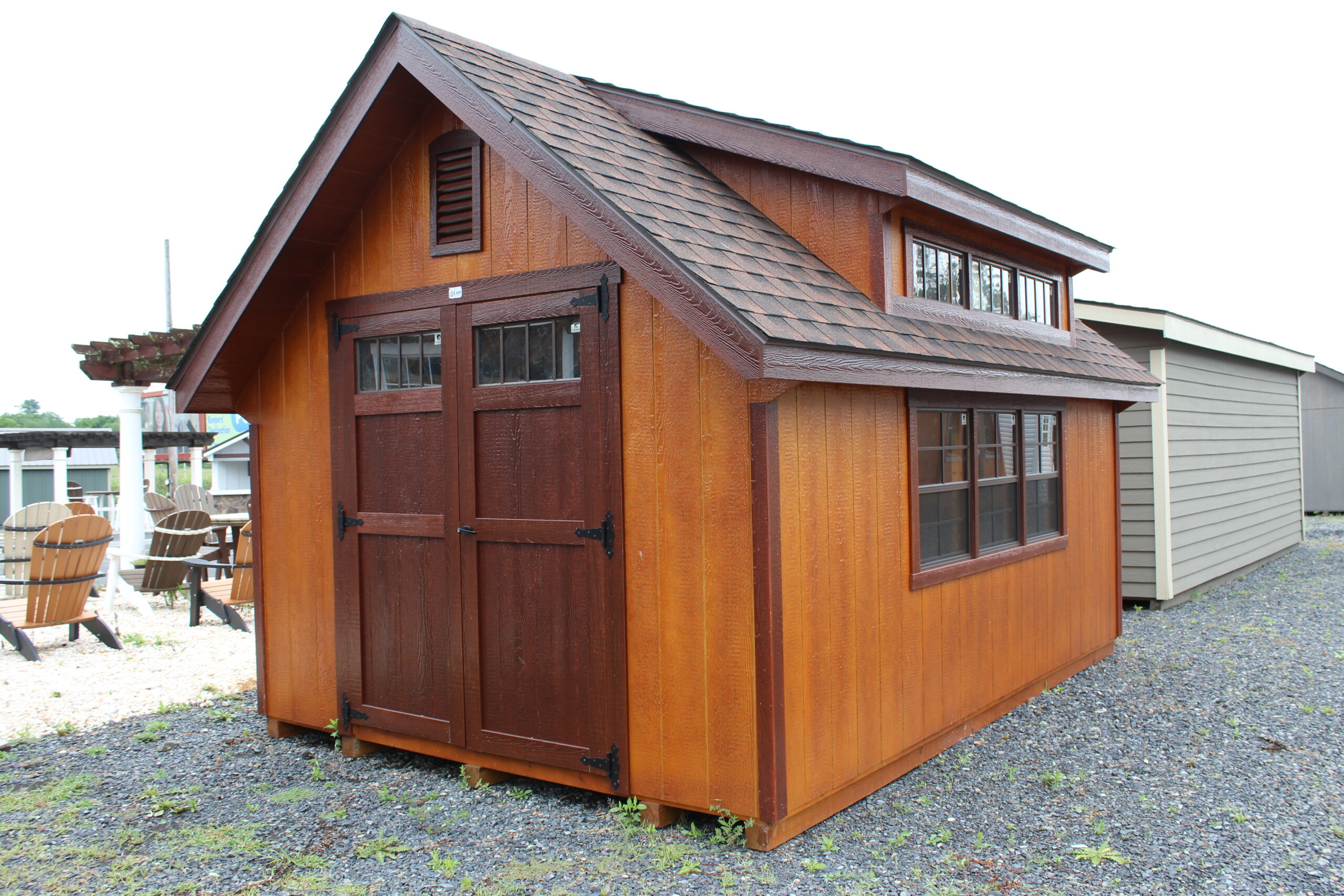 10×12 Garden Chalet with SmartTec Siding