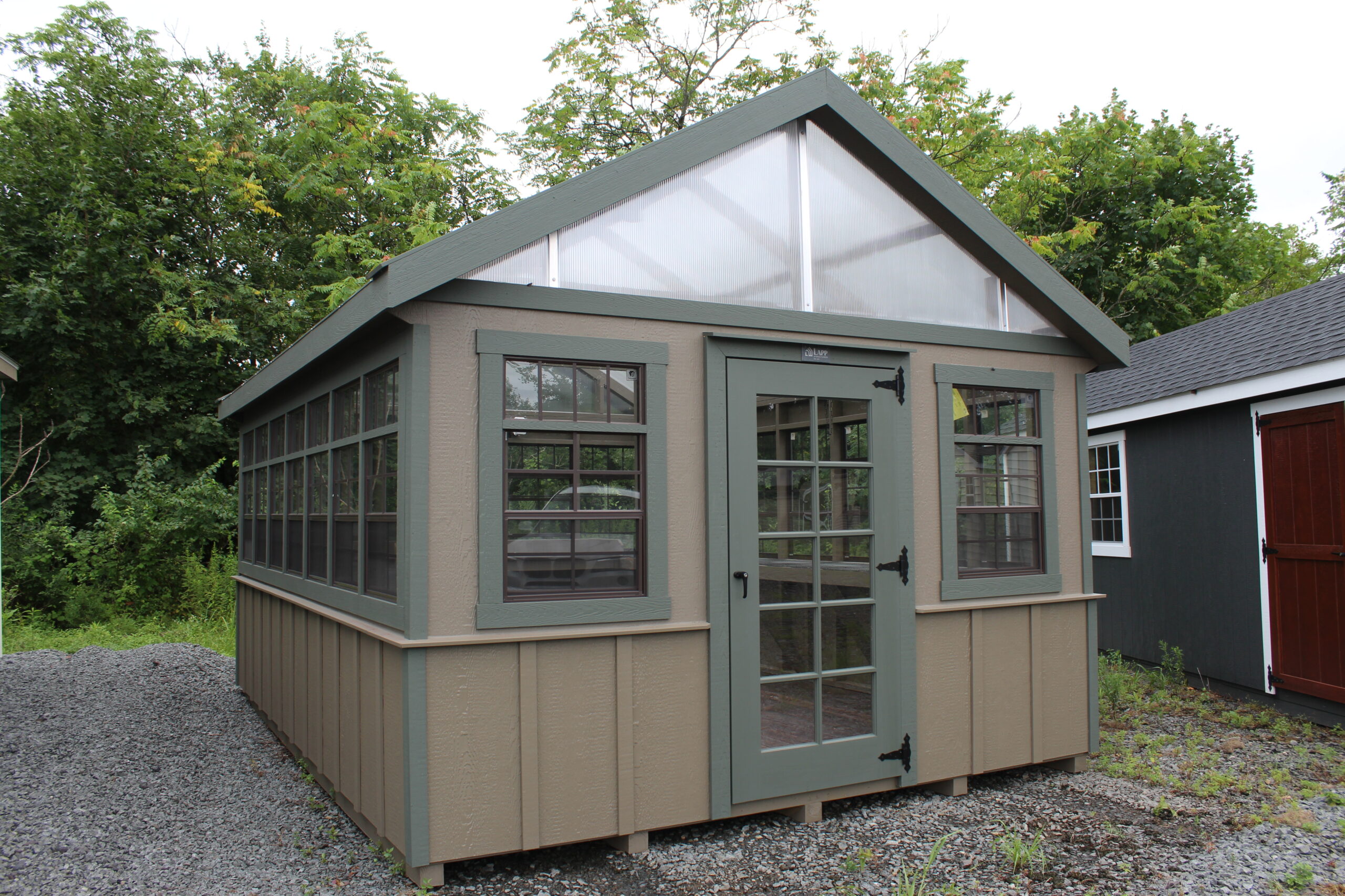 12×16 Atrium with SmartPanal with Board & Batten Siding