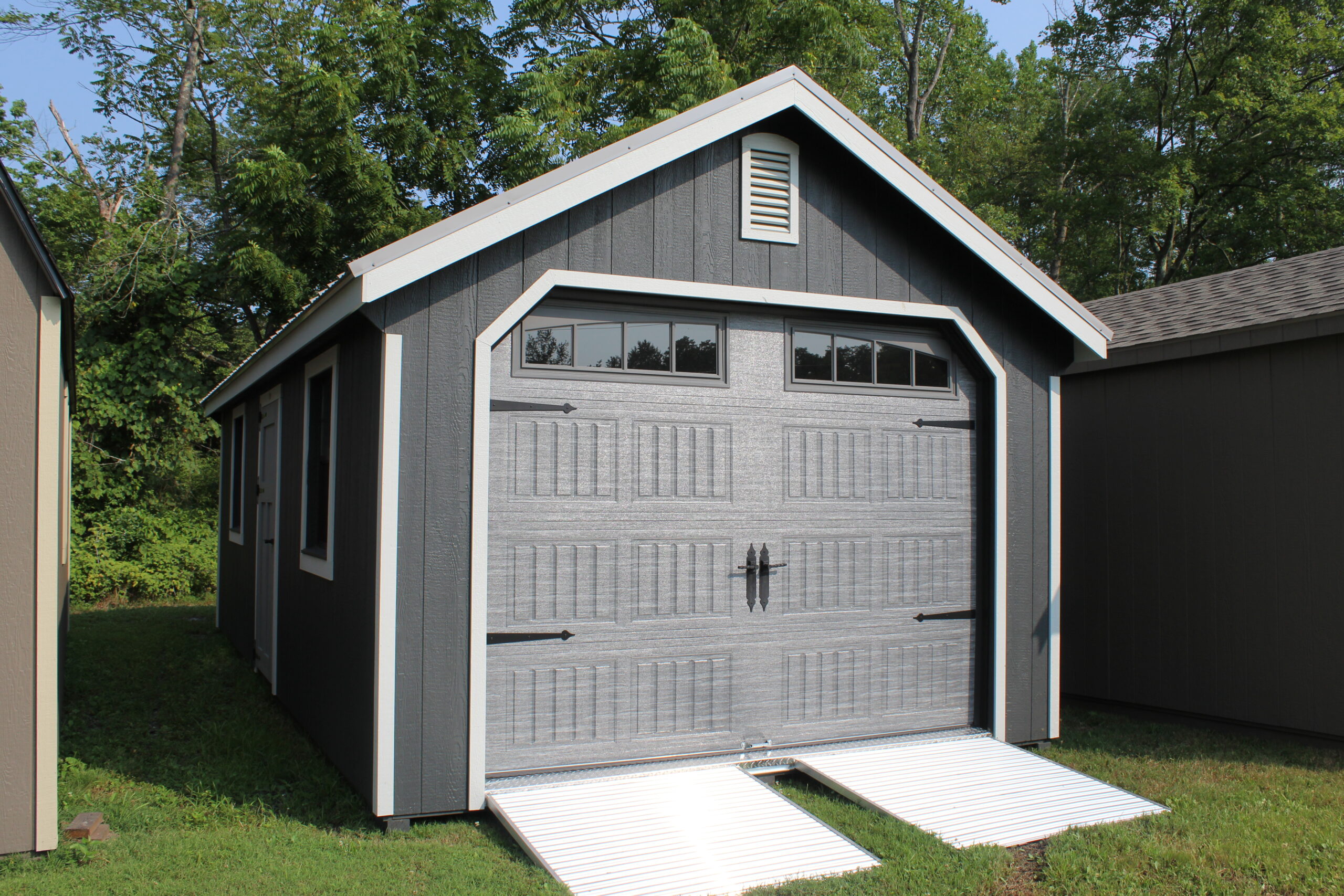 12×24 Garden Shed Garage with SmartTec Siding