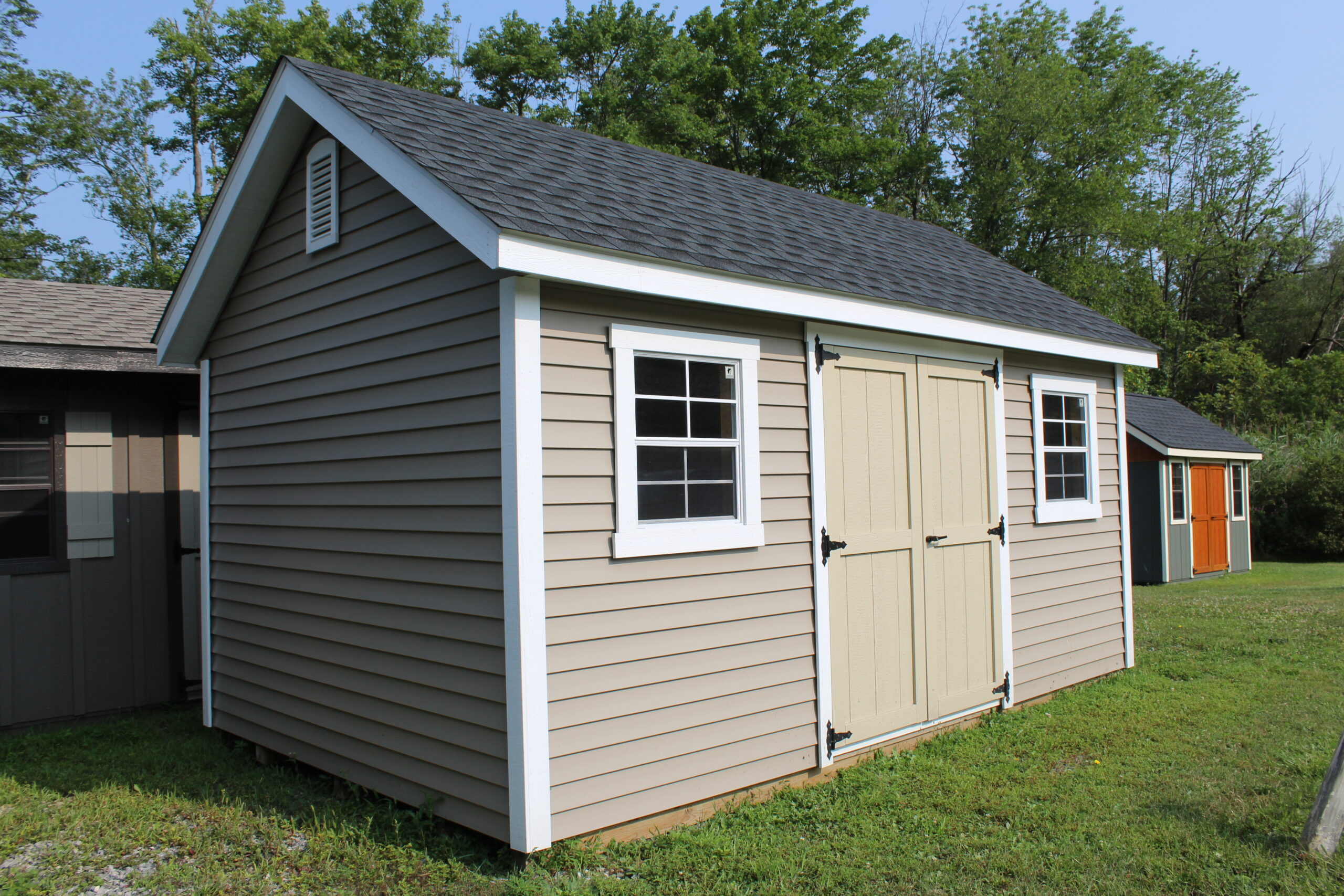10×16 Garden Shed with Vinyl Siding