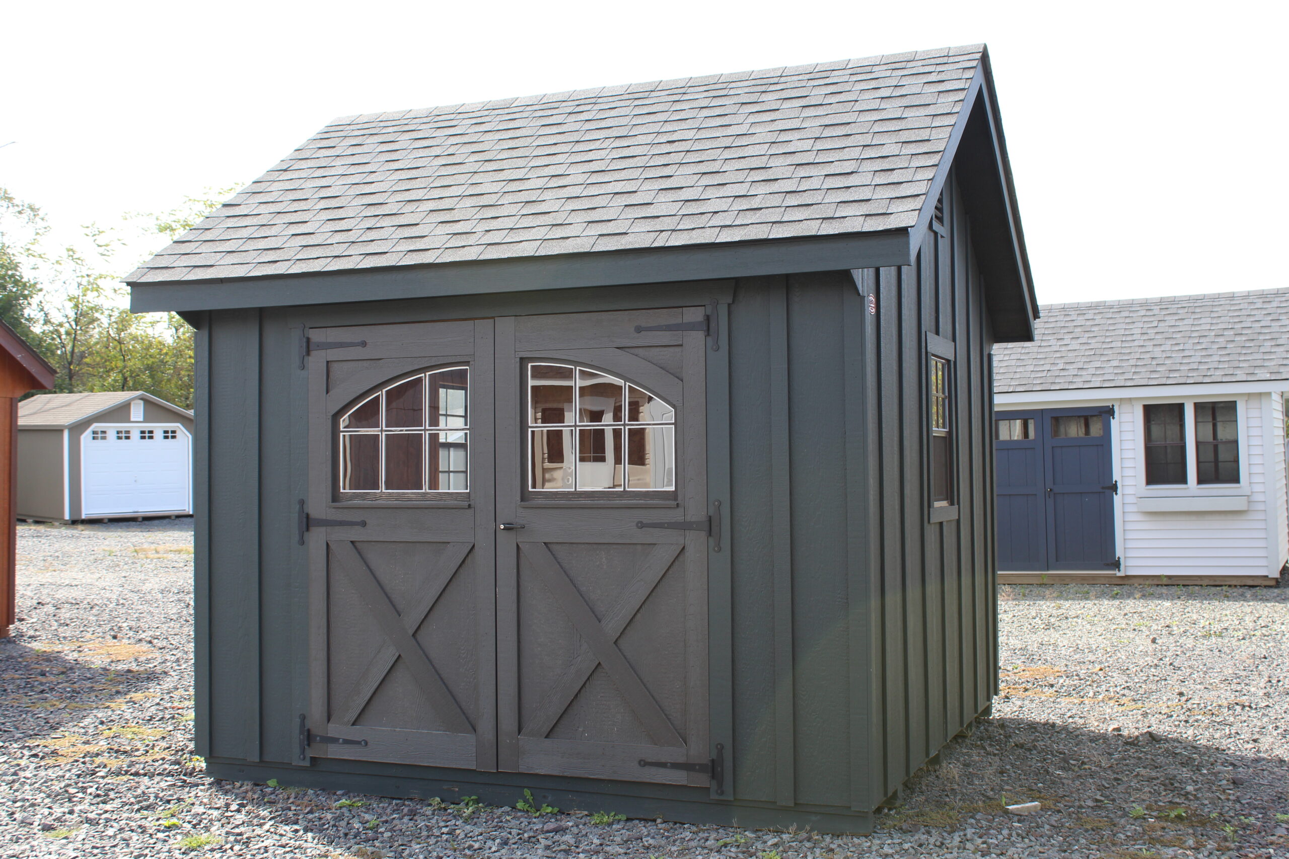 10×10 Garden Shed with SmartPanel Board & Batten Siding