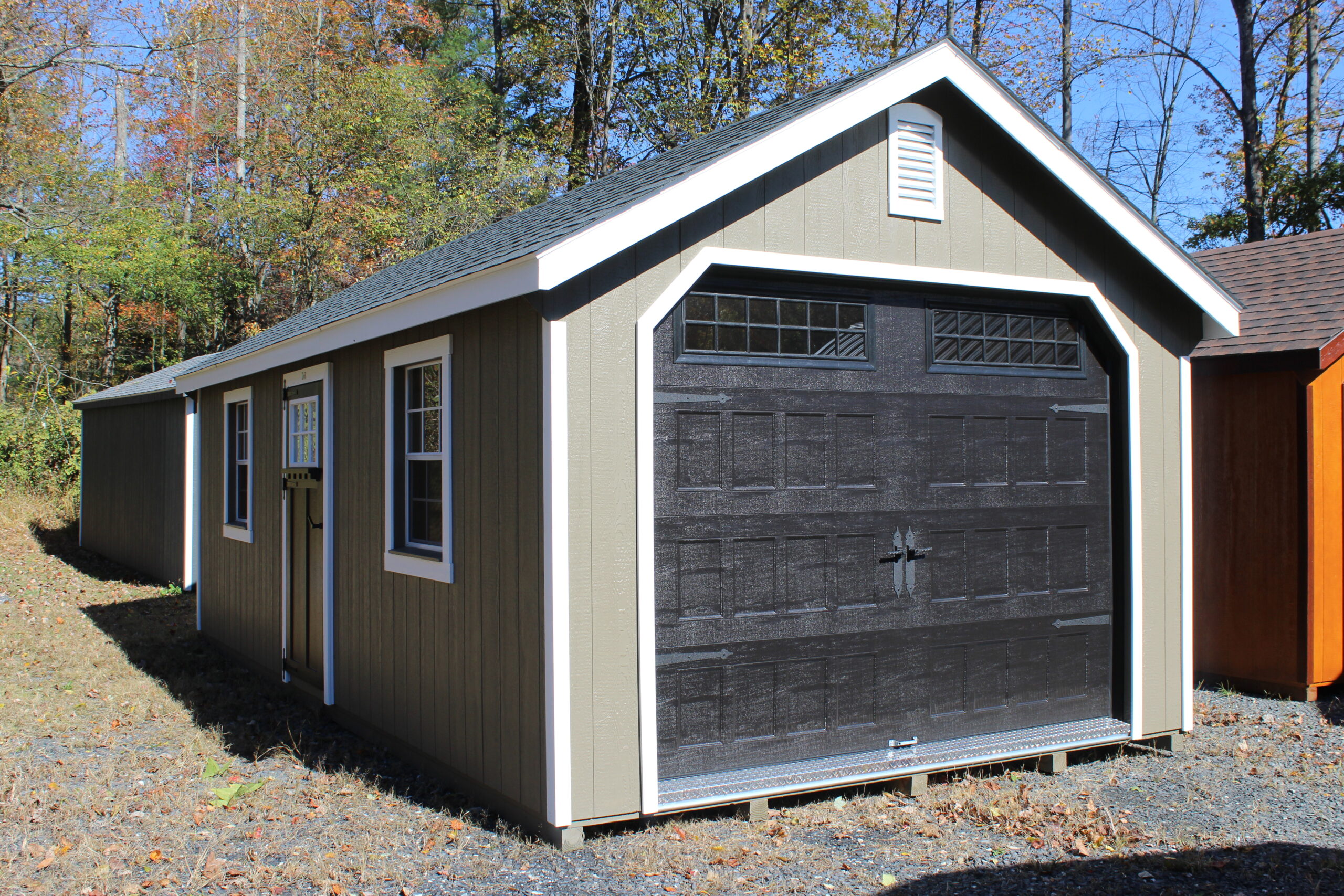 12×24 Garden Shed Garage with SmartTec Siding