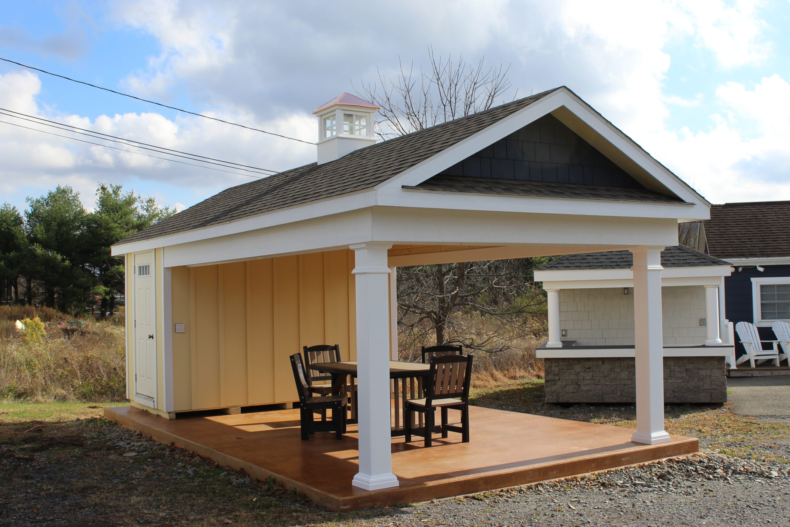 12×24 Lanai Pool House with SmartPanel Board & Batten Siding
