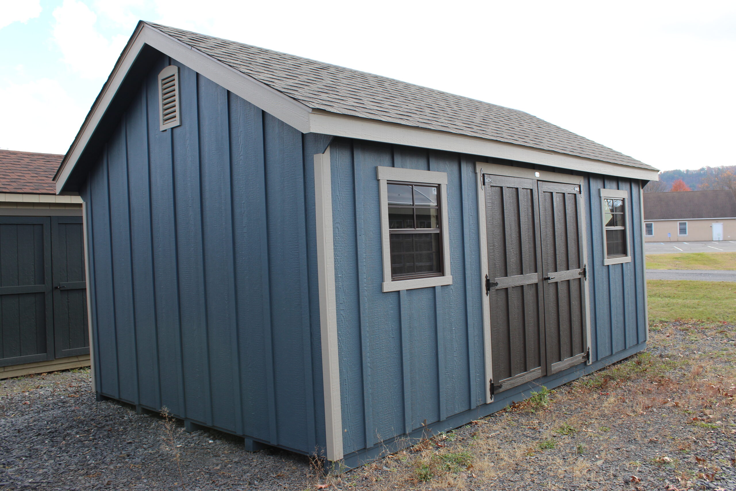 12×18 Garden Shed with SmartPanel Board & Batten Siding