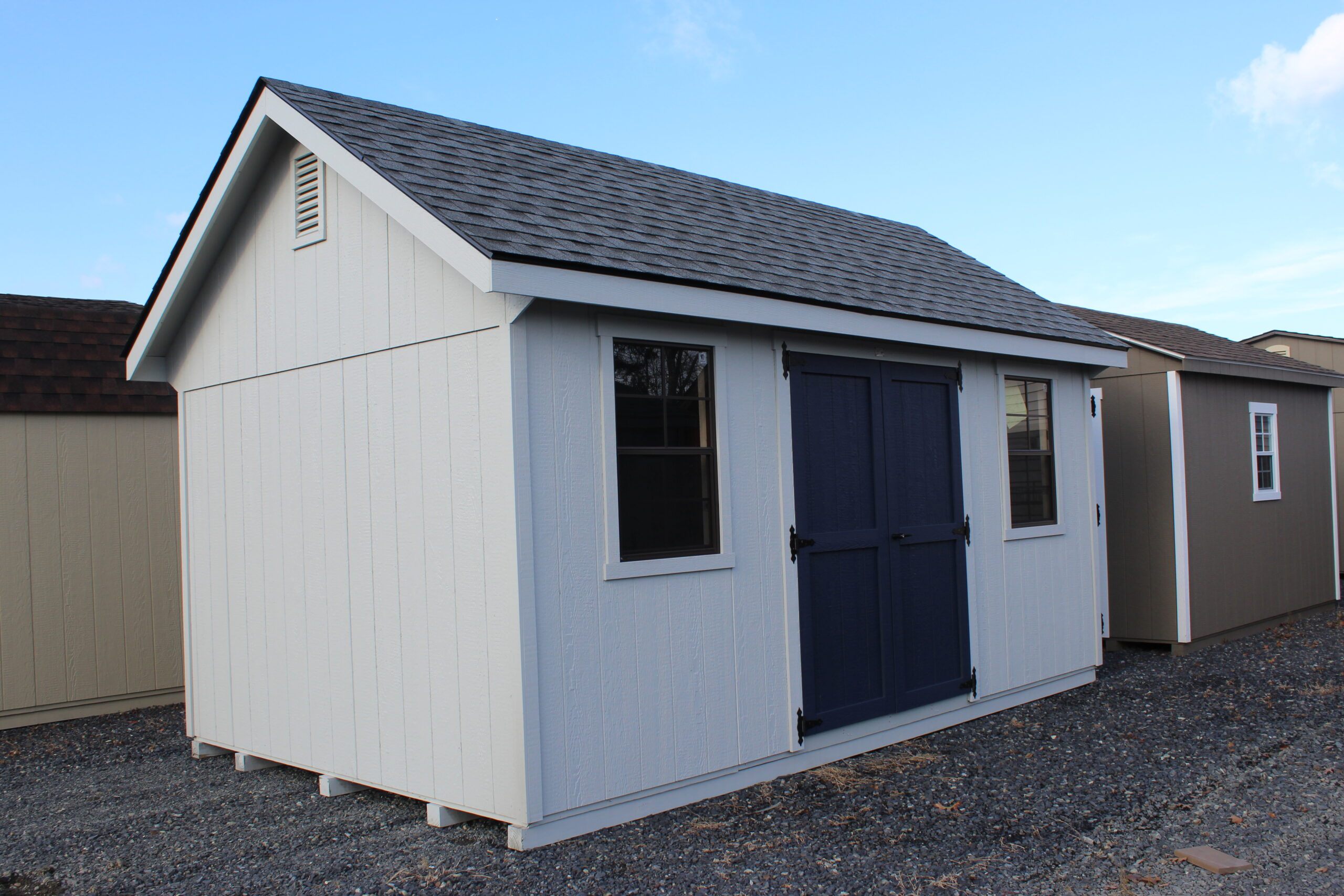10×16 Garden Shed with SmartTec Siding