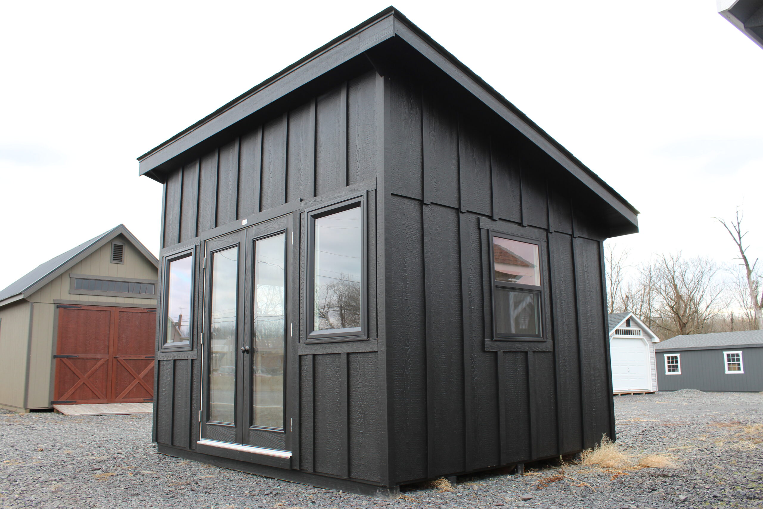 10×12 Studio with SmartPanel Board & Batten Siding