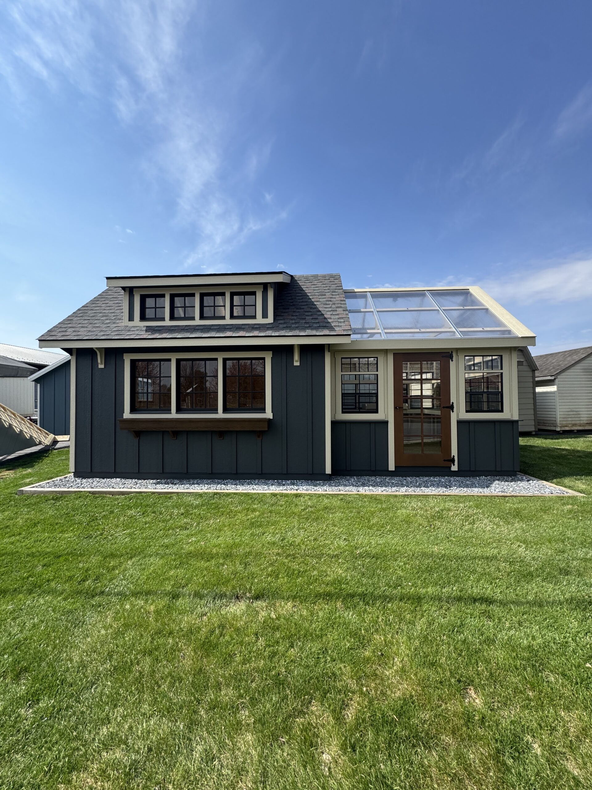 12×24 Colonial Combo with SmartPanel Board & Batten Siding