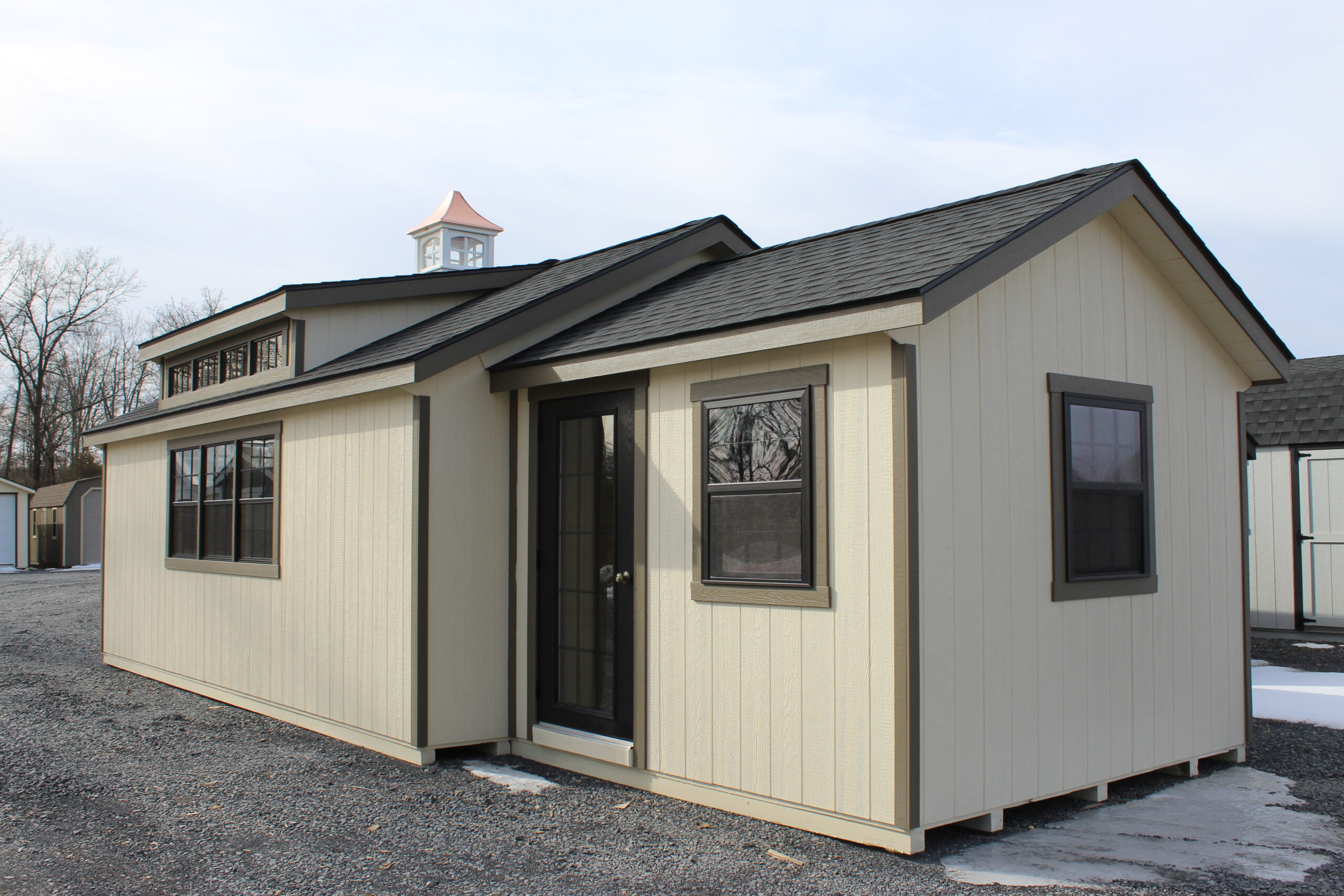 14×32 Garden Garage Combo with SmartTec Siding