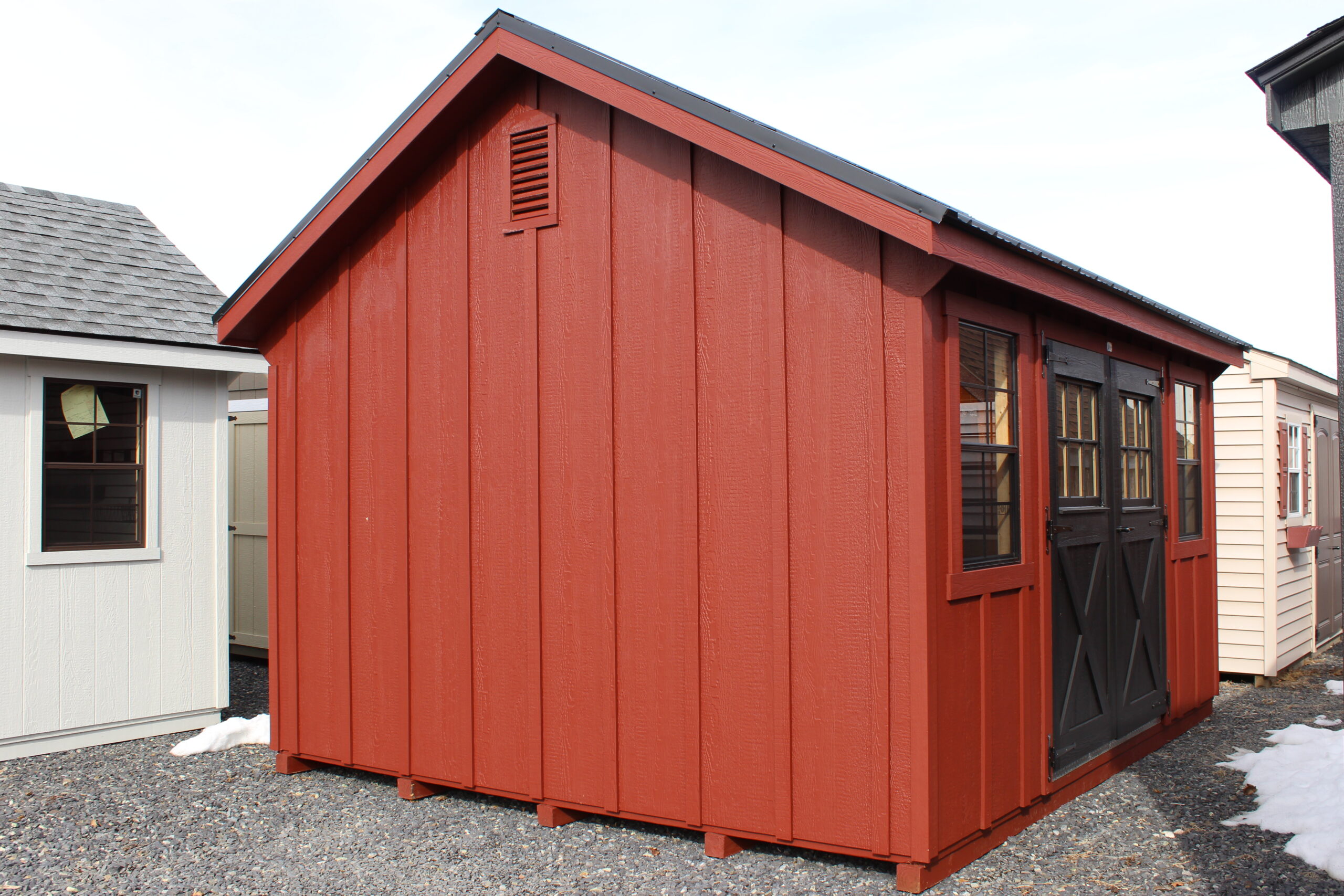 12×14 Garden Shed with SmartPanel Board & Batten Siding