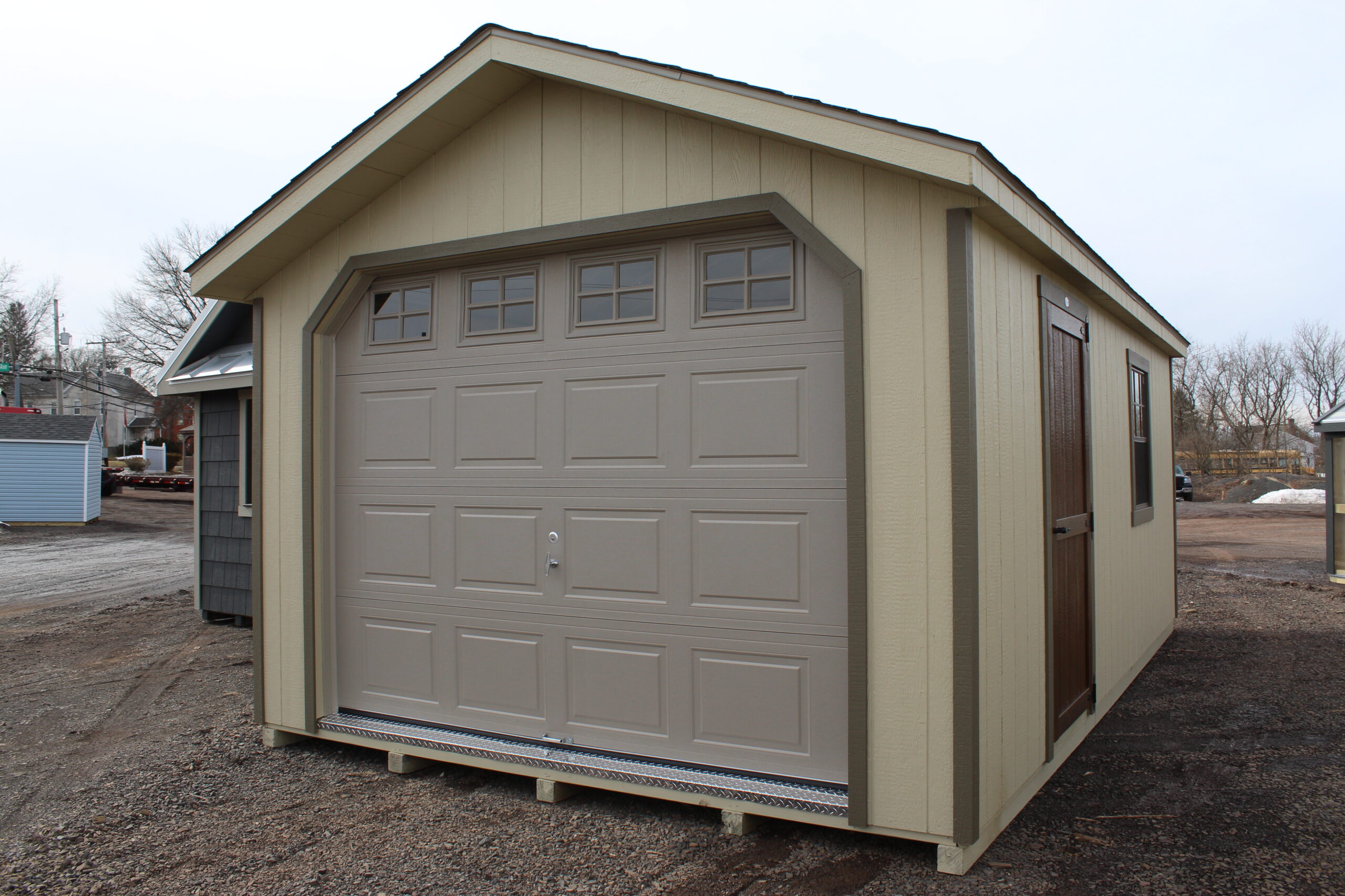 12×20 A-frame Garage with SmartTec Siding