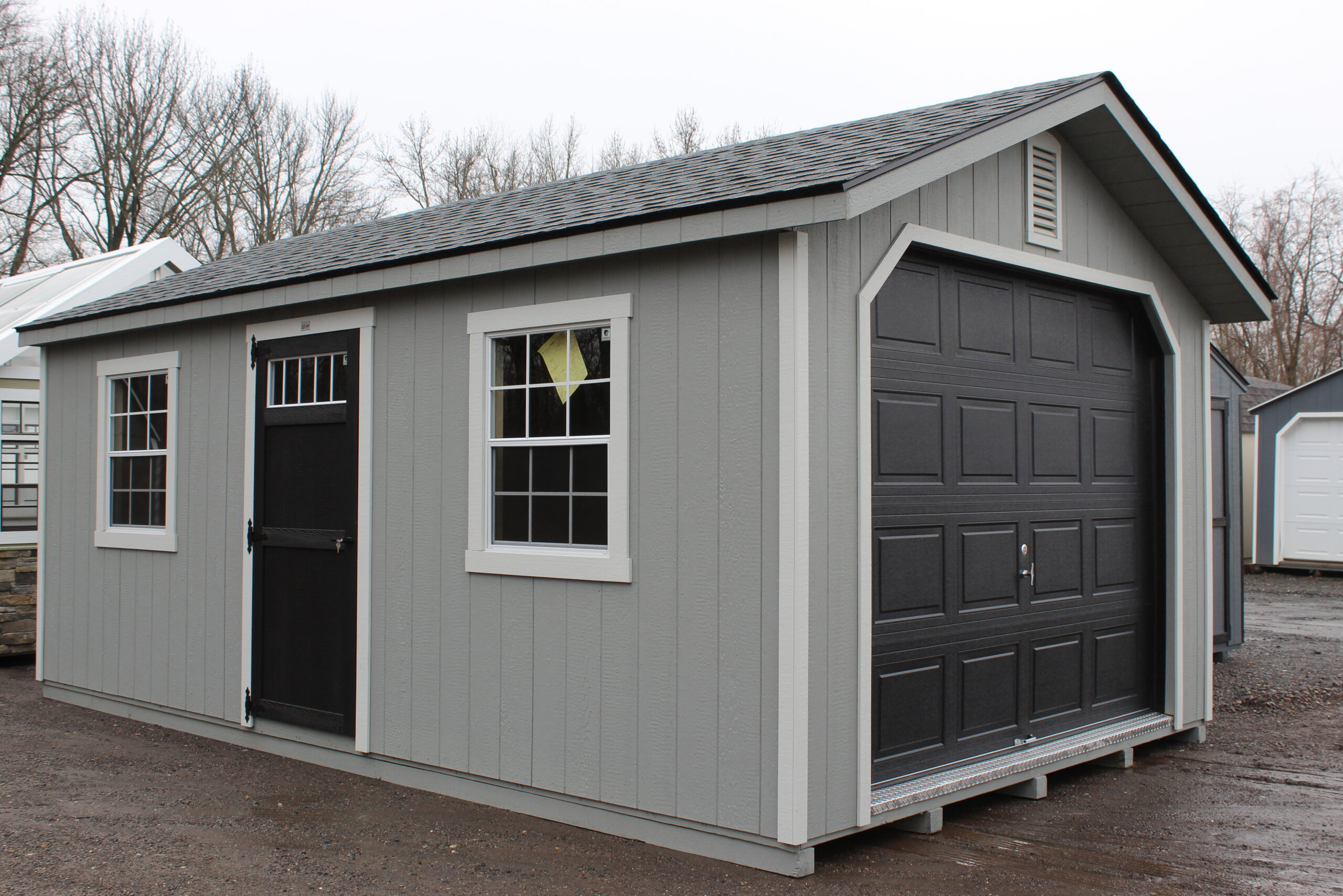 12×20 A-frame Garage with SmartTec Siding