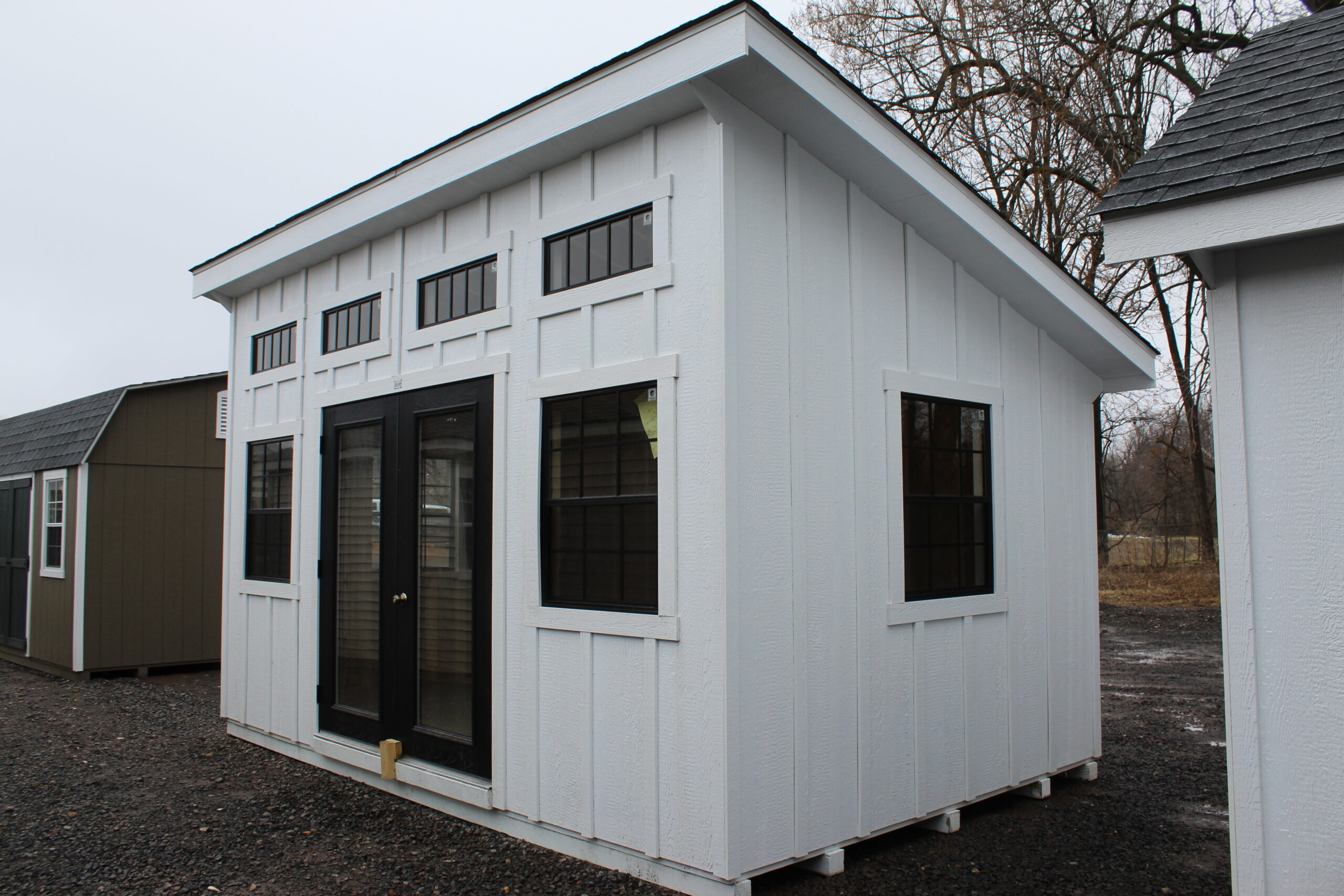 10×16 Studio with SmartPanel Board & Batten Siding
