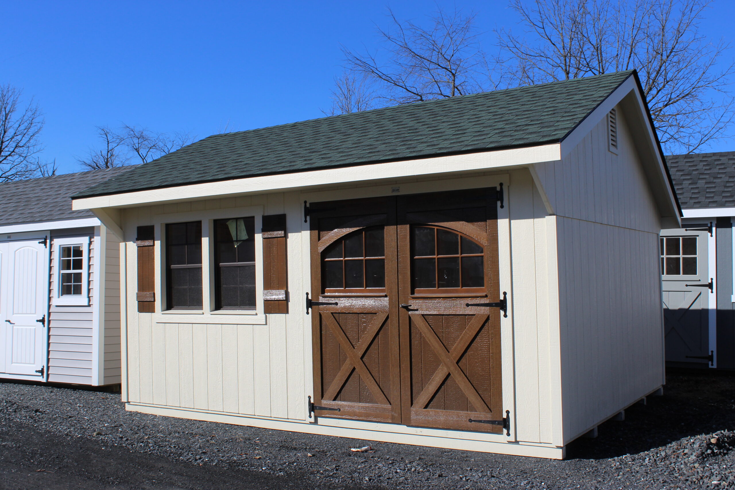 12×16 Garden Quaker with SmartTec Siding