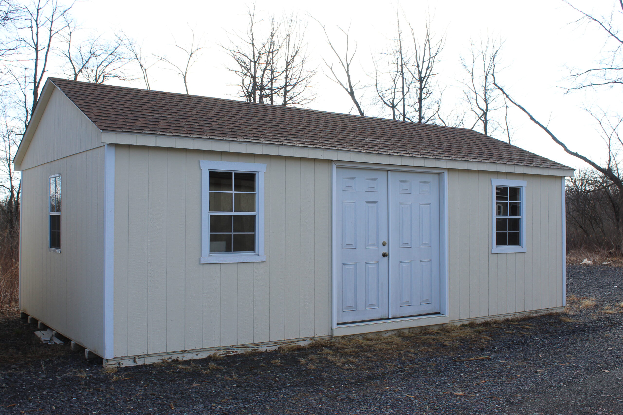 14×24 A-frame with SmartTec Siding