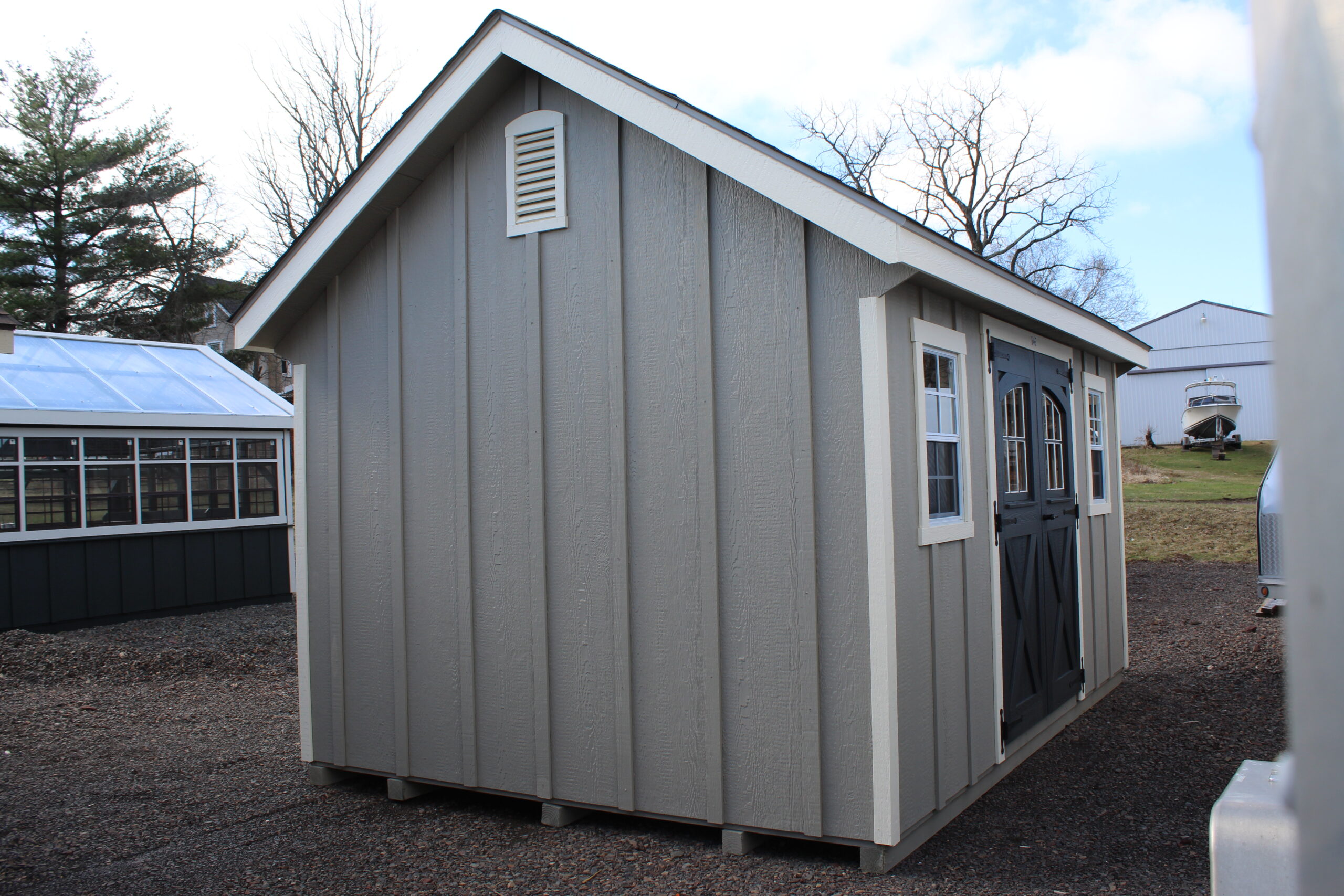 10×12 Garden Shed with SmartPanel Board & Batten Siding