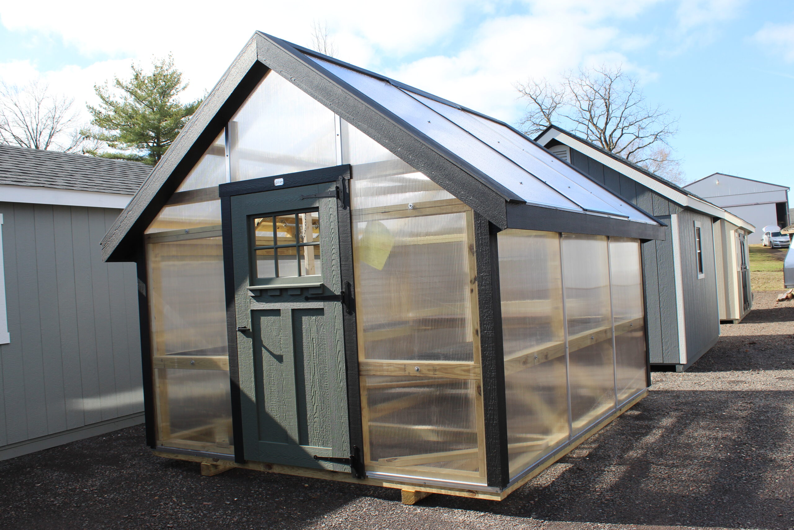 10×12 Garden Greenhouse with Polycarbonate Siding