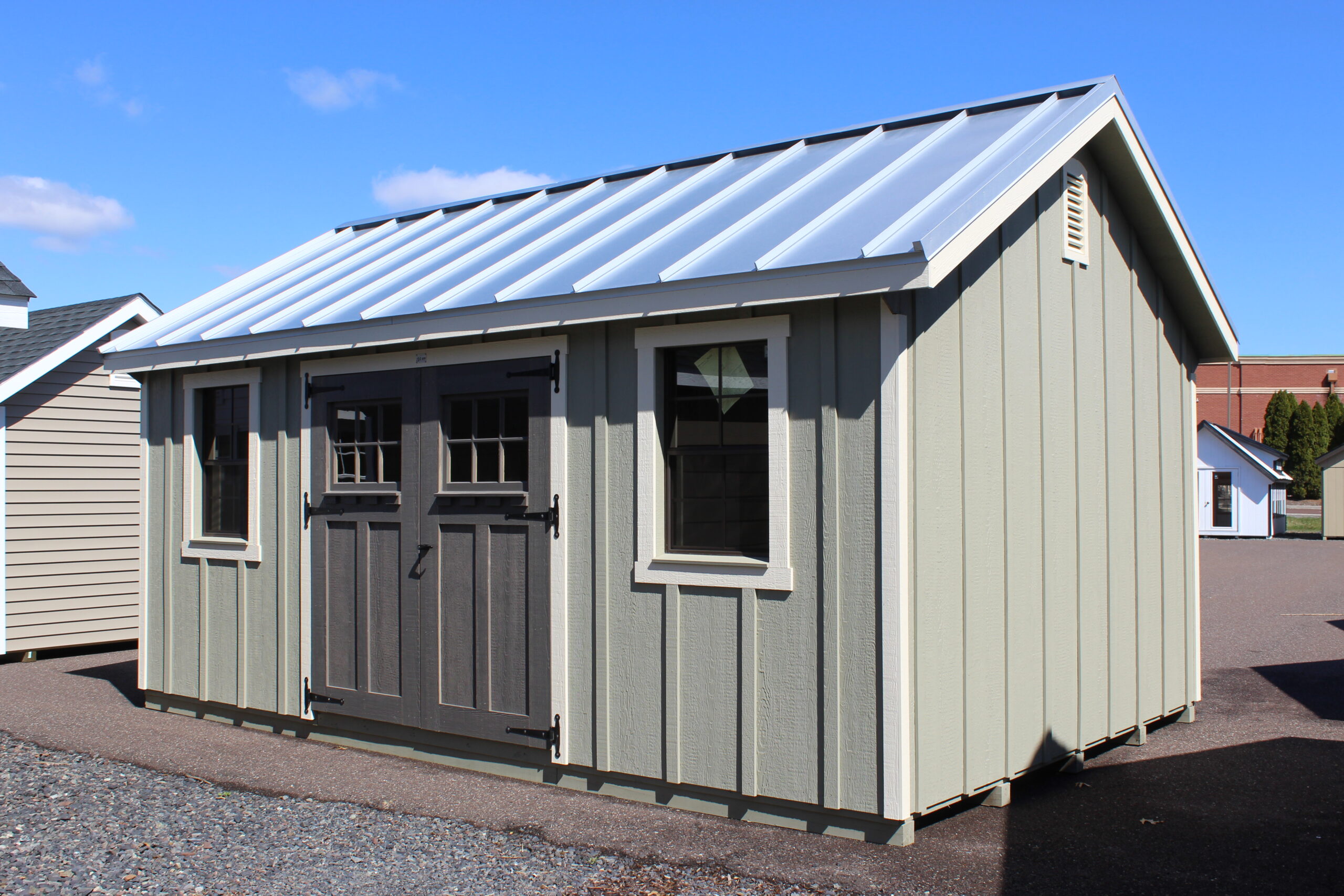 12×18 Garden Shed with SmartPanel Board & Batten Siding