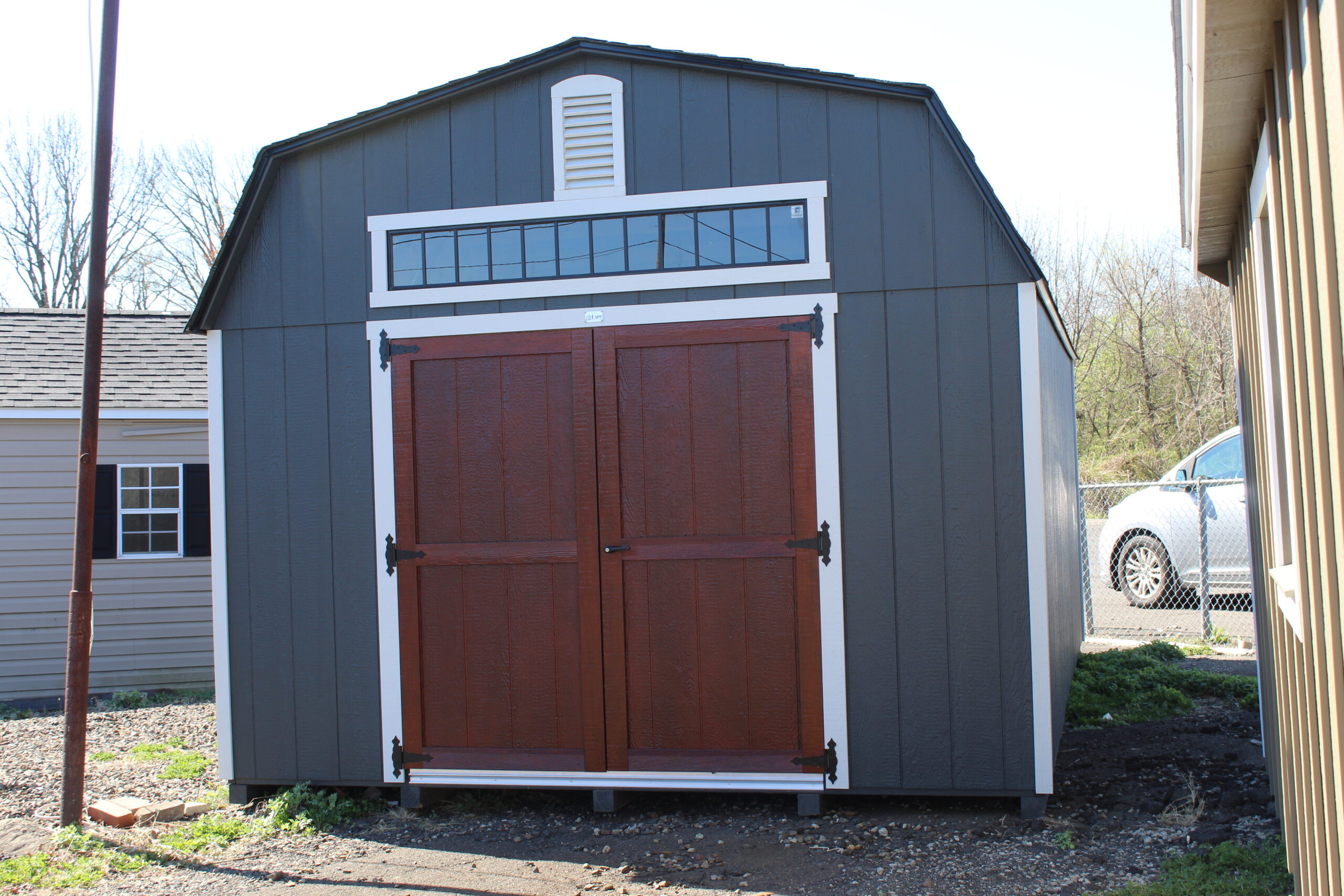 12×18 High Barn with SmartTec Siding