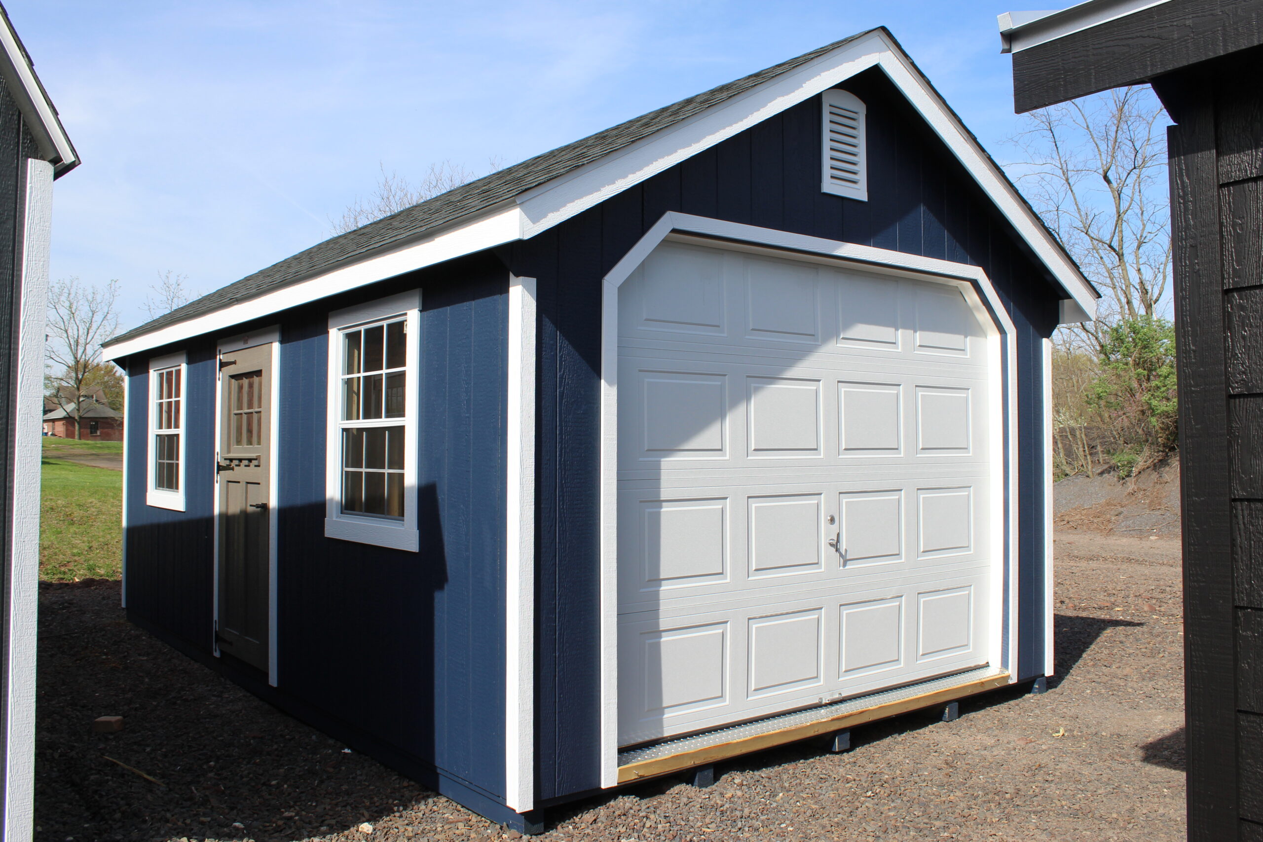 12×20 Garden Shed Garage with SmartTec Siding