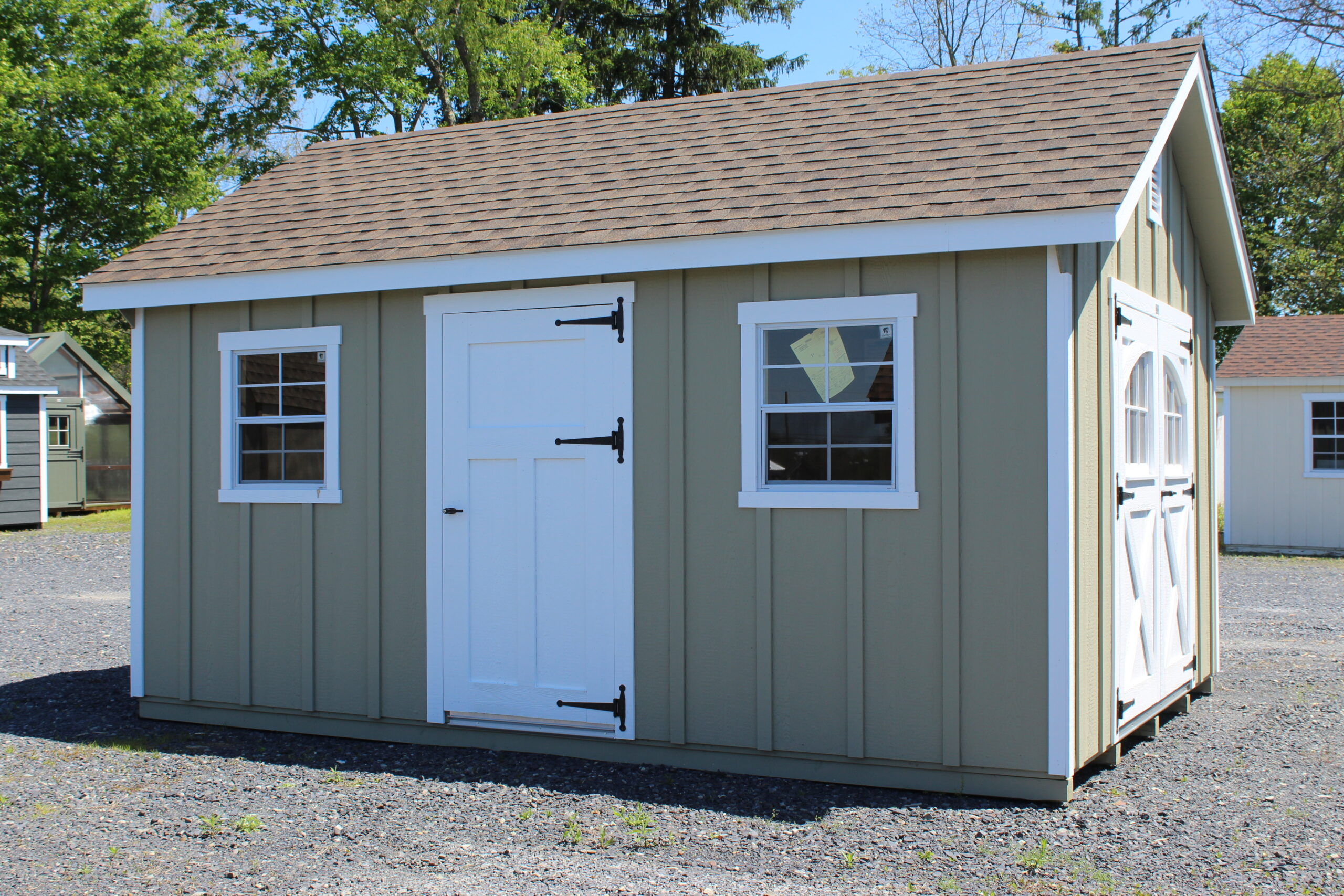 12×16 Garden Shed SmartPanel Board & Batten Siding