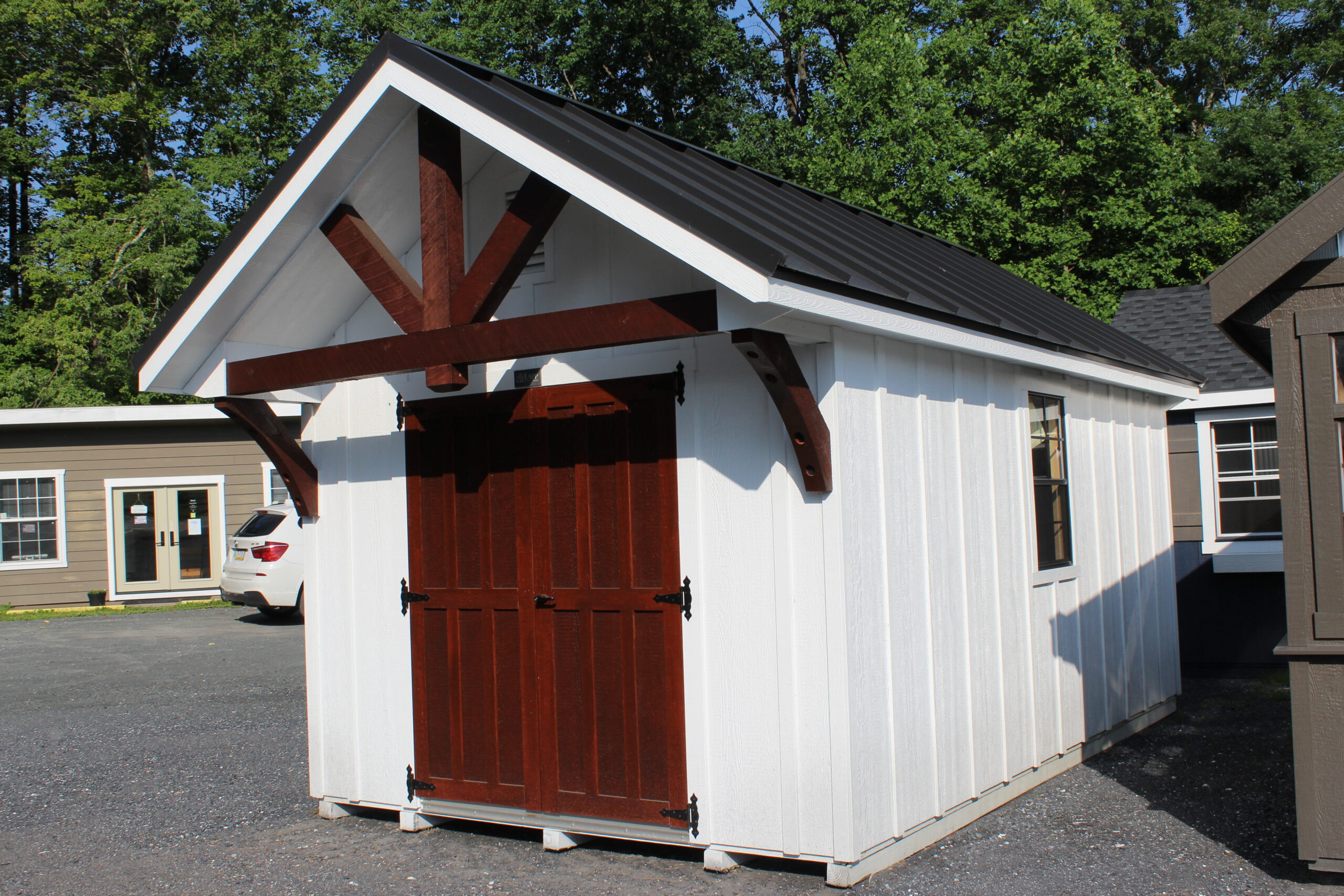 10×16 Garden Shed with SmartPanel Board & Batten Siding